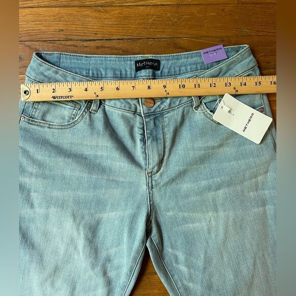 NWT MetHara misuse bootcut jeans light wash size 10 - Picture 3 of 10